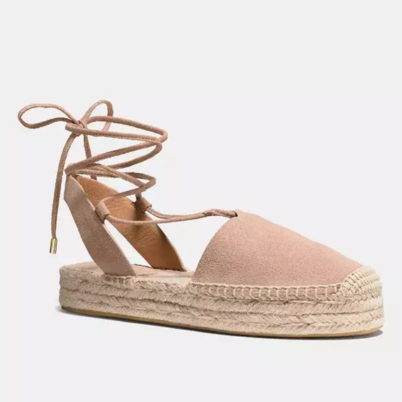 Coach Blush Lace up Espadrille - Picture 13 of 13